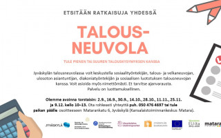 Talousneuvola, syksy 2021